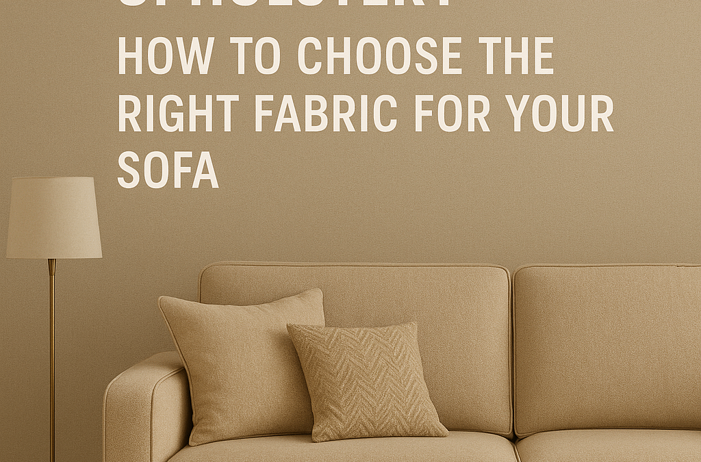 How to Select the Right Sofa Fabric for Durability & Style